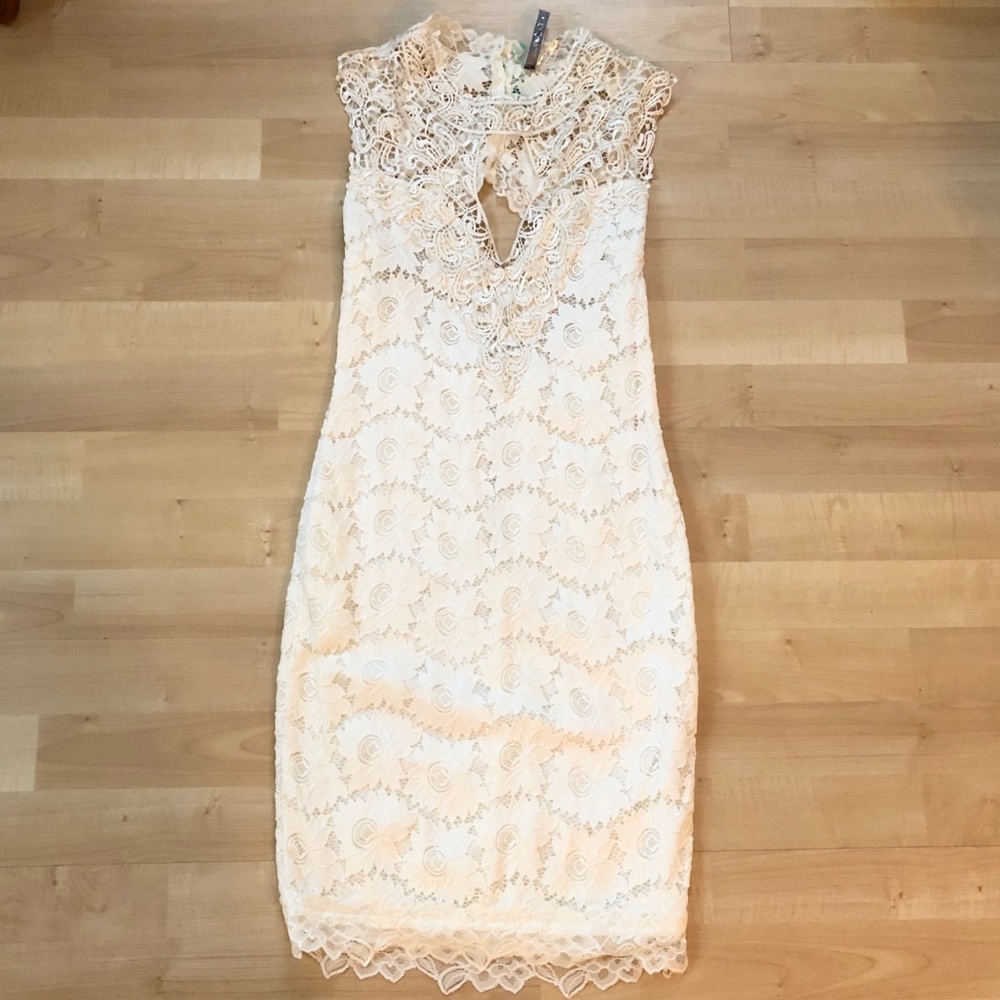 White lace dress NWOT